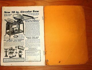 Vintage Popular Mechanics Shop Notes 1936 see photos 2