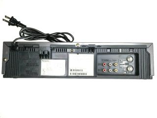 Panasonic Omnivision VCR VHS Player Recorder Hi Fi Stereo VCR Plus & Remote 3