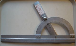 Vintage Skil Circular Saw 18” Protractor 25351 Aluminum Angle Finder Guide Tool