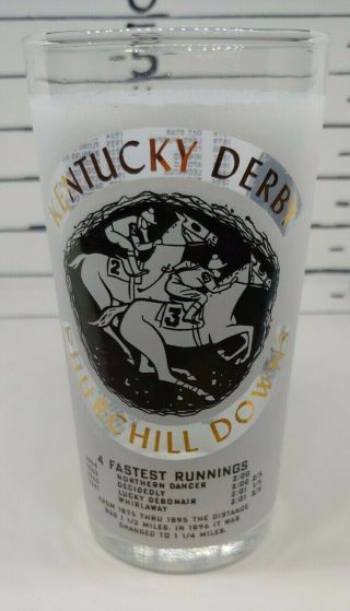 Vintage 1966 Kentucky Derby Churchill Downs Julep Glass - Drinking Glasses