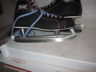 Vintage Hyde Blue Hockey Ice Skates Omg Omg
