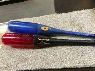 Vortex Mark Mcgwire Mac Attack Power Bat Vintage Baseball Macattack Red & Blue