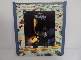 Prince Purple Rain Vintage Videodisc Ced Video Disc