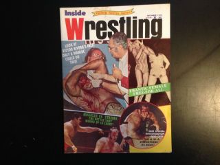 3 Wrestling magazines,  70 ' s,  vintage. 3