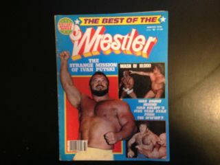 3 Wrestling magazines,  70 ' s,  vintage. 4