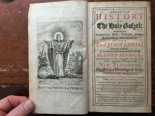 1729 A Compleat History Of The Holy Gospel - Volume 3 - With 50 Plates