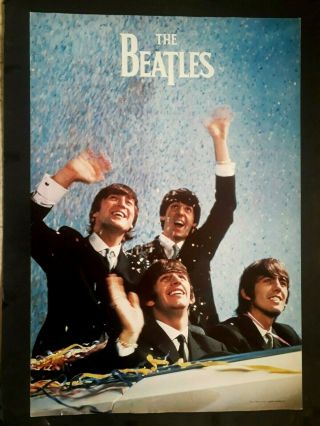The Beatles Large Vintage Poster