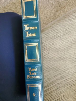 TREASURE ISLAND by Robert Louis Stevenson - Easton Press Leather 2