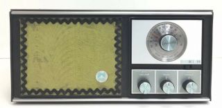 Vintage KLH Model Twenty One 21 AM/FM Table Radio Walnut Cabinet 3