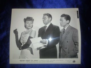 Victor Sen Yung Vintage Photo Secret Agent Of Japan 1942 Japanese Actor
