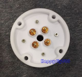 High end ceramic 4pin Jumbo tube socket for 845 211 805 FU5 810 vintage amp 1PC 2