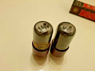 FIVRE 6N7GT TUBE MATCHED PAIR NOS BOX 3