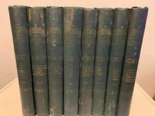 8 Volumes The Of William Makepeace Thakeray