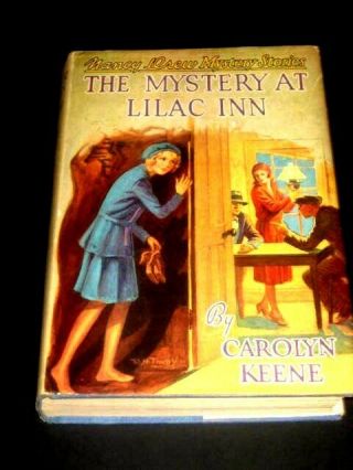 Nancy Drew " The Mystery Of Lilac Inn " - - - 1932 Edition With Dust Jacket