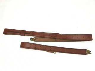 Vintage Hunter 200 Leather Rifle Sling Strap 1 - 1/4 " Thick 3444 - Xx