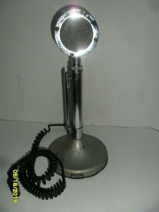 Vintage Astatic Ham Radio Microphone D - 104 Base Stand Tug9