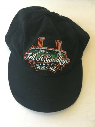 Vintage 1960 - 1999 Tell It Goodbye Sf Giants Candlestick Park Baseball Hat