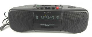 Sony Cfs - B15 Am/fm Cassette Player,  Vintage
