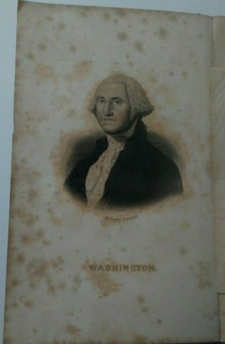 Aaron Bancroft: The Life of George Washington.  1859 Edition. 3
