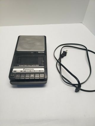 Vintage Panasonic Portable Personal Cassette Player Tape Recorder Rq - 2102