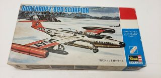 Vintage Revell Northrop F - 89d Scorpion Model Kit