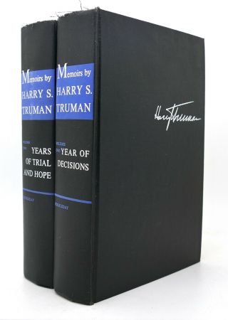 Harry S.  Truman Memoirs Vols.  1 & 2 Early Printing
