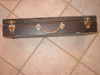 Vintage Metal Dewalt Storage Toolbox Case Only Empty 5