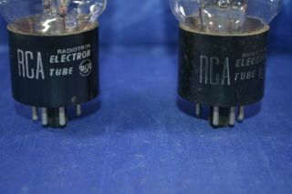 (1) NOS/NIB Strong Testing RCA ST Shape 5U4 Rectifier Vacuum Tubes 3