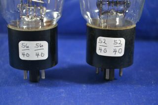 (1) NOS/NIB Strong Testing RCA ST Shape 5U4 Rectifier Vacuum Tubes 5