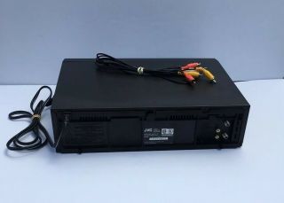 JVC HR - A43U VHS Player Recorder HQ Pro - cision 19u 4 - Head VCR,  Cables, 5