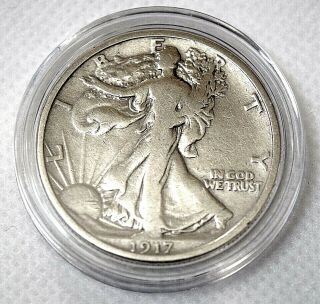 1917 Liberty Walking Half Dollar Coin 90 Silver Vintage Birthday Gift Idea 17
