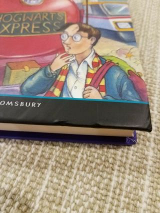 1st Edition U.  K.  Bloomsbury Harry Potter and the Philosopher ' s Stone 8