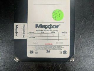 Maxtor 120MB 3.  5 