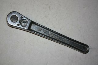 Vintage Snap - On Tools Sv - 71a,  1/2 " Drive Ratchet,  Usa