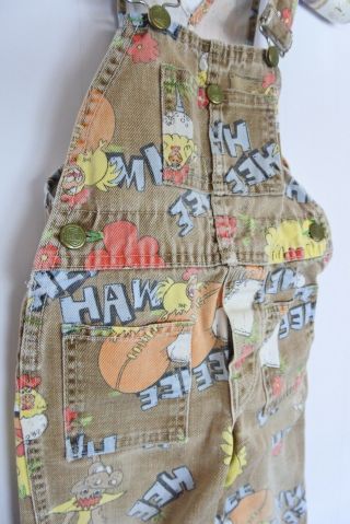Vintage 1970s Hee Haw Childs Toddlers Overalls by Liberty Roy Clark Buck Owens 2