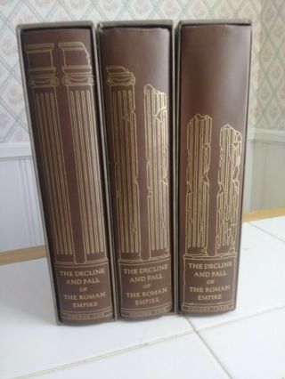 The Decline And Fall Of The Roman Empire 3 Volumes Heritage Press