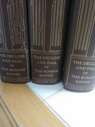 The Decline And Fall Of The Roman Empire 3 Volumes Heritage Press 8