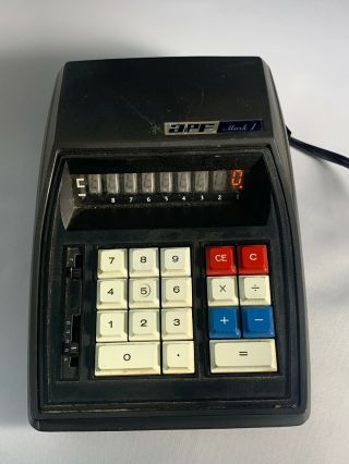 APF Mark 1 Nixie Tubes Great Shape 1970s Calculator Series E 2