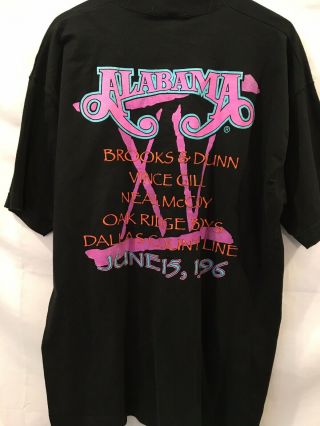 Vintage 1996 Alabama Country Band Tee Shirt June Jam Size Xl
