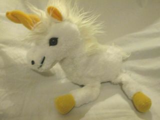 Russ Vintage White Ulee Unicorn 10 1/2 " Plush Stuffed Animal Toy