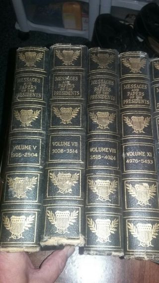 Messages And Papers Of The Presidents 1897,  Abraham Lincoln Roosevelt Wilson 11