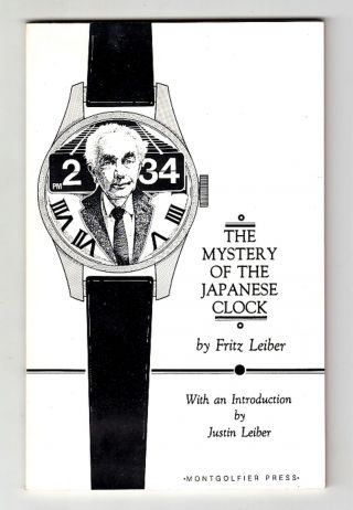 The Mystery Of The Japanese Clock (signed By Fritz Leiber/1st Limited Us)