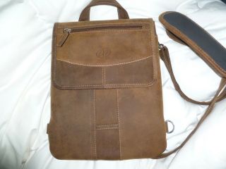 Ipad Shoulder Bag - Vintage Leather