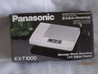 Vintage Panasonic Kx - T1000 Easa - Phone Automatic Telephone Answering Machine