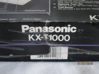 VINTAGE PANASONIC KX - T1000 EASA - PHONE AUTOMATIC TELEPHONE ANSWERING MACHINE 3