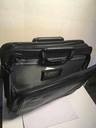 Vintage IBM Soft Leather Briefcase for Laptop 5