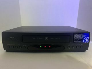 Ge Vg4000 General Electric 4 - Head Vcr Vhs Video Cassette Recorder.