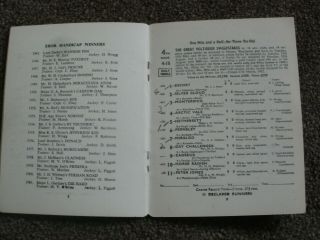 vintage York horse racing programmes 1960s 3