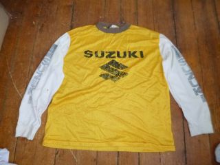 Vintage Suzuki Vented Jersey Surefire 70 