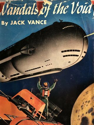 First Edition Science Fiction 1953 Vandals Of The Void By Jack Vance